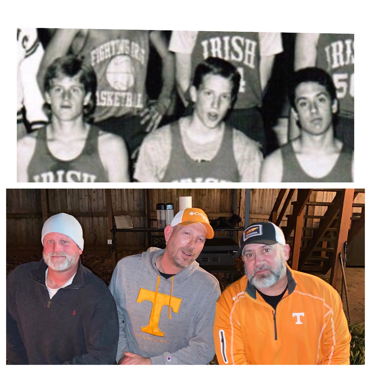 MeLisaDavRN's tweet photo. This is so cool. KCHS 1987… KCHS 2021. Love these boys ❤️@catholic_hoops @KCHS_Hoops @KCHSCCC @kchs https://t.co/GXDI1WoDzH