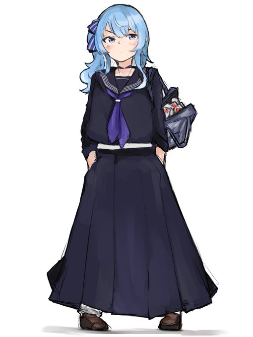 ロングスカートのtwitterイラスト検索結果