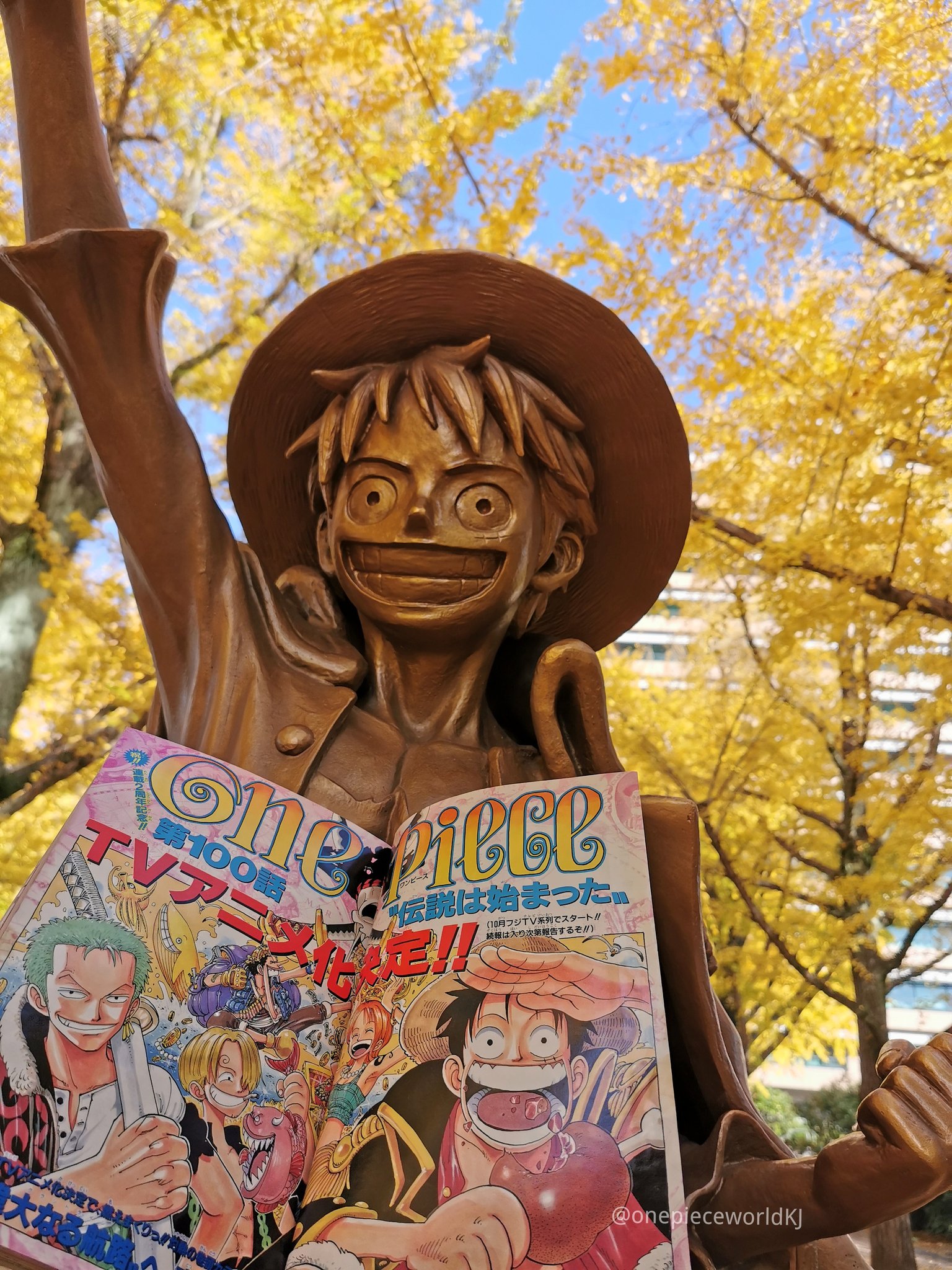 One Piece World Kumamoto Japan En Twitter アニメワンピース1000話放送おめでとうございます 尾田先生 集英社様 東映アニメーション様の紡いできた22年の歴史に感謝 ありがとうございます ワンピース Onepiece 尾田栄一郎 ルフィ Luffy Onepiece1000logs