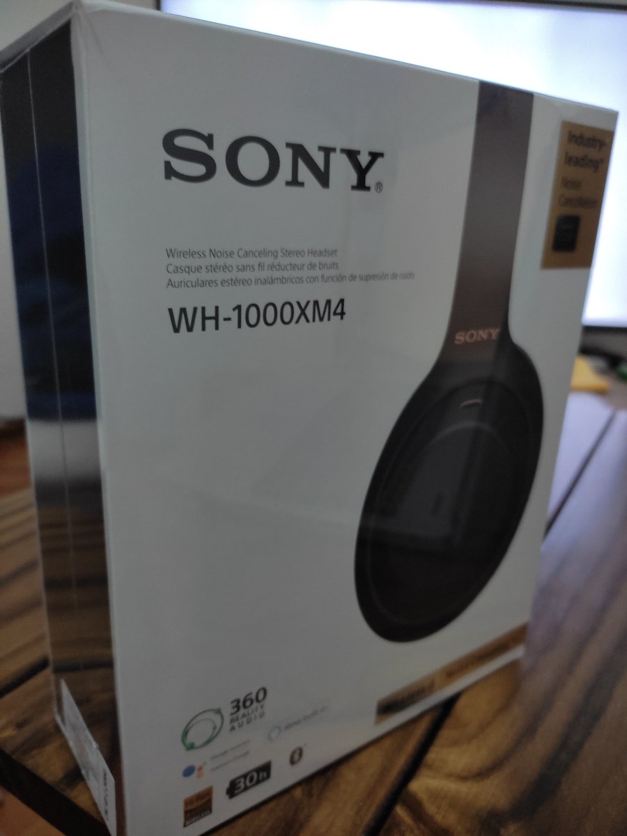 niche3245's tweet photo. My new acquisition!
sounds great...very immersive.
#Sonyheadset https://t.co/kV68lyfBfH