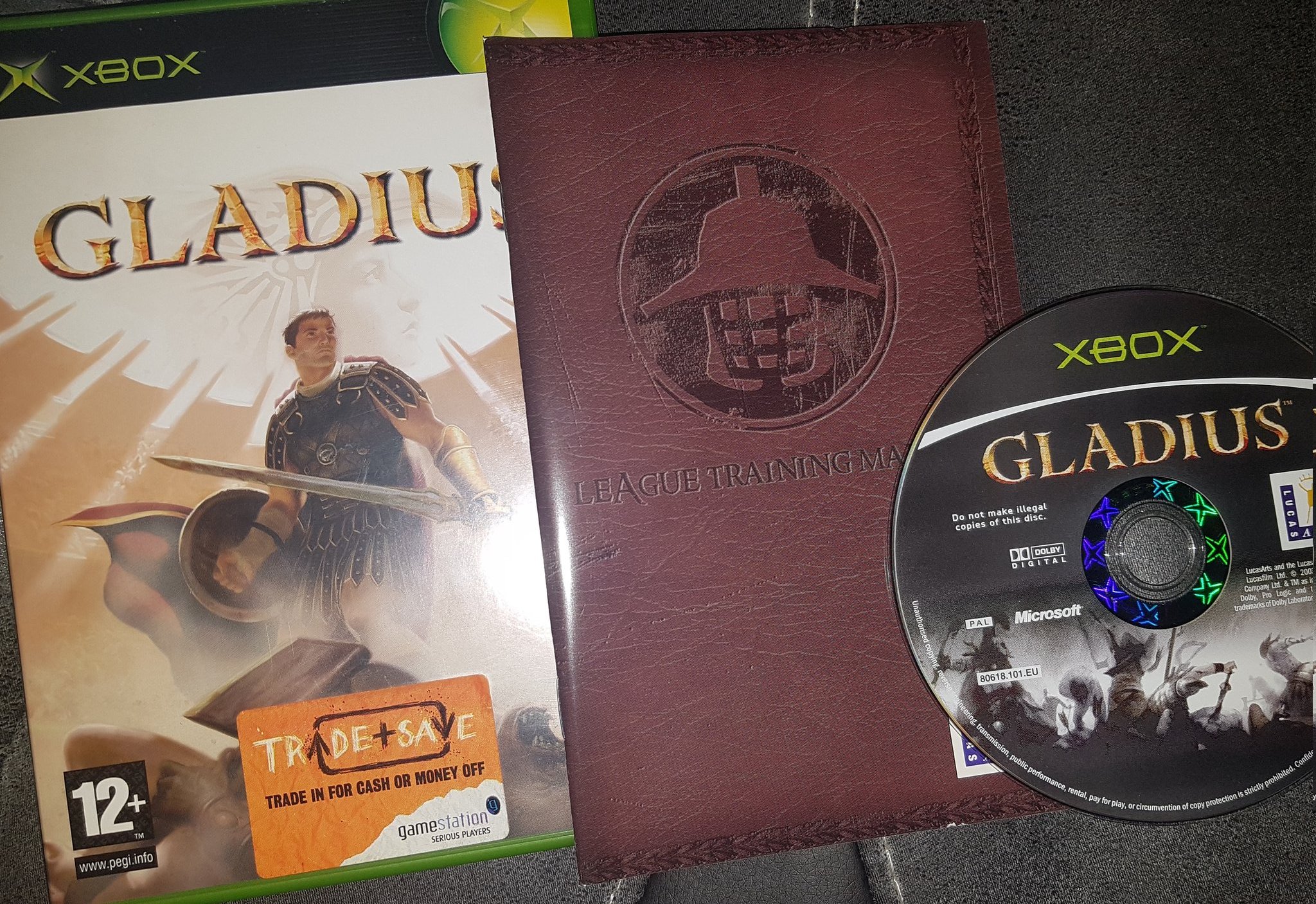 Dave on X Gladius on XboxSunday. This is the last game needed to complete my collection of backwards compatible original Xbox games. Looks great on XboxOneS and seems an intresting game with