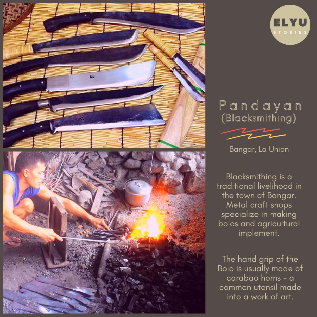 elyustories's tweet image. Locals buy their famous bolo as a household tool .. 

.. but tourists prefer the samurai swords and ninja knives as home decor. Haha.

#pandayan #bangar #surfcapital #travelphilippines #itsmorefuninthephilippines