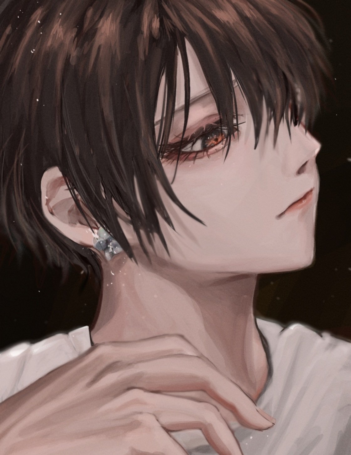 むむむ A Twitter Yosiedayo ちゃんのイラストを加工させて頂きました アンニュイ な男の子だったので宇宙的な風に加工してみました 素敵なイラストありがとうございました むむむの加工箱 T Co Yr0wct2gse Twitter