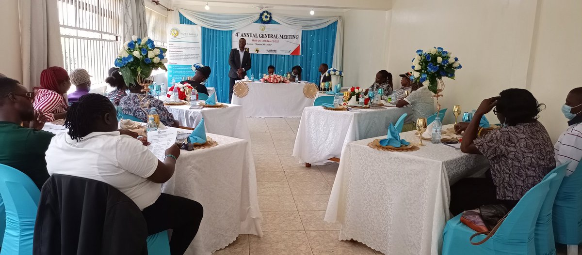 Hopembale1's tweet photo. Accountability and Transparency is one of our core values and so yesterday we held our 4th Annual General Meeting to report the work we have been executing and present the financial status to the members. A lot of fruitful ideas were discussed. Thanks to #UHAIEASHRI for support. https://t.co/2QHkGAmdfi