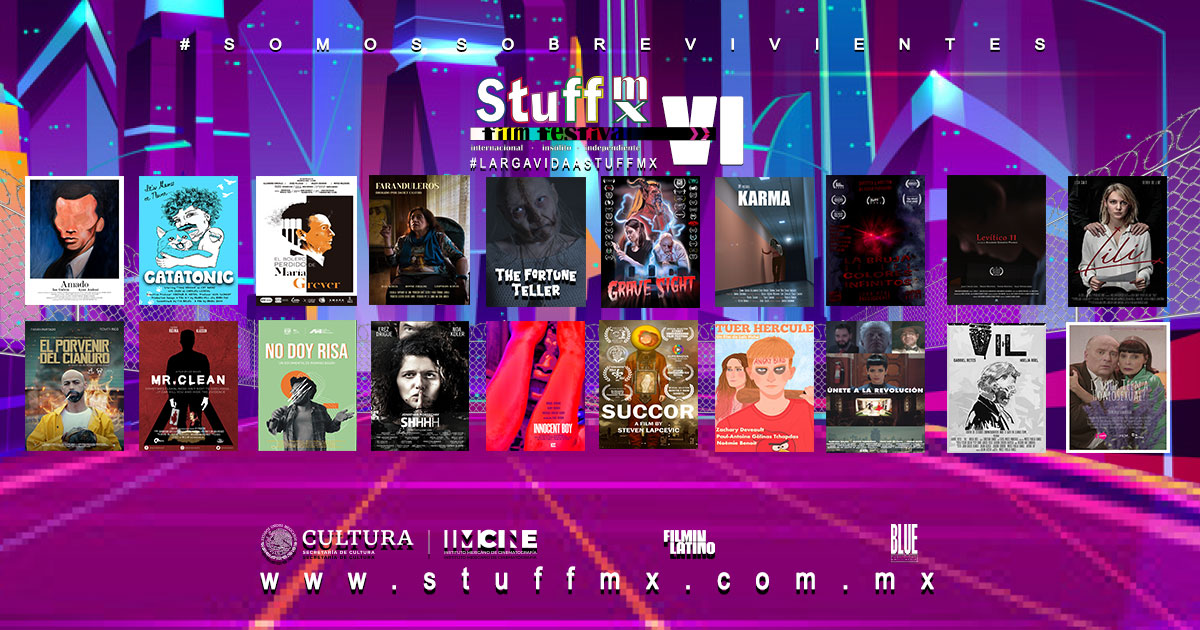 STUFFMXFilmFest's tweet photo. Ya son pocas horas para disfrutar de #StuffMxVI 2o títulos que no te puedes perder vía @filminlatino
Sigue el enlace y arma tu maratón:
https://t.co/5nagL4d9mP
#LargaVidaAStuffMx
#SobreviviendoALaPandemia
#SomosSobrevivientes https://t.co/gIPmAvIEil
