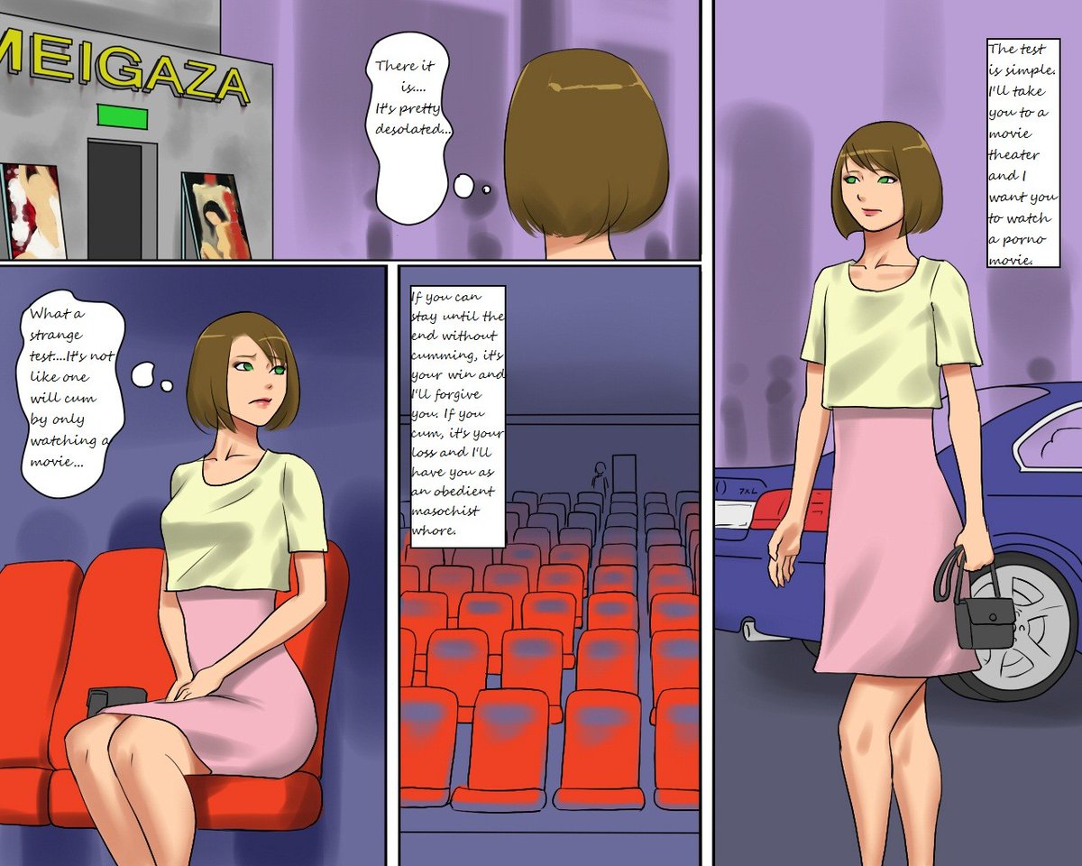 JamesBoundClub's tweet photo. Cuando se te antojo ir al cine vestido de chica!! sabes que lo deseabas!! #sissycartoon https://t.co/1C7t1rsiWM