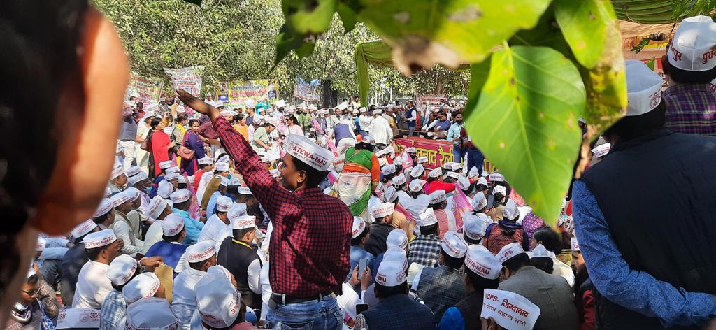 Guru_jeP's tweet photo. Shandar karykaram #NPS_से_आजादी at Shanknad rally, Eco Gardern, Lucknow @vijaykbandhu
#NPSनिजीकरणभारतछोड़ो 
#NPS_QUIT_INDIA https://t.co/0L1lWxvuQh