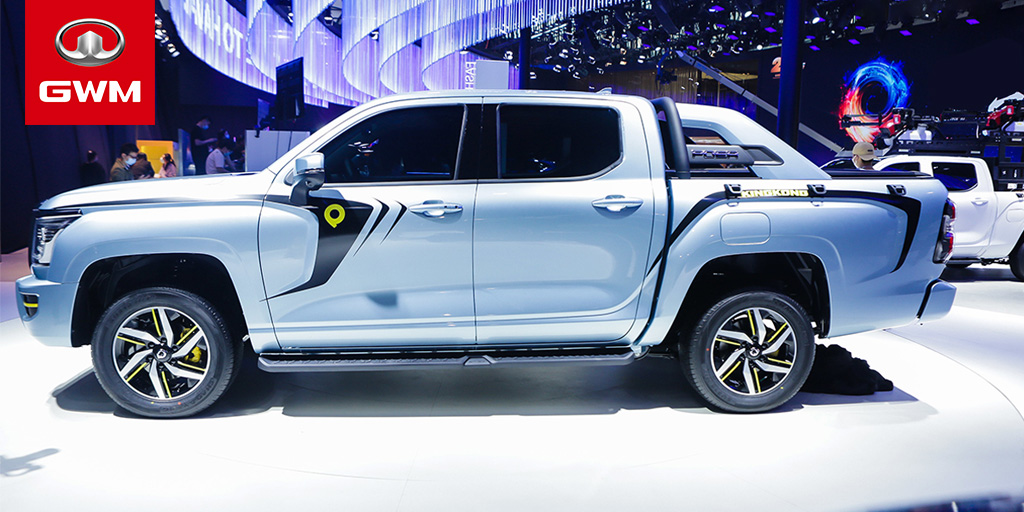 GWMGlobal's tweet photo. Simplicity is complex. Meet the #JinGang #POER, a multifunctional and convenient pick-up at #AutoGuangzhou2021. #GoFunTheWorld #GWM https://t.co/LBOSpSg0Q7