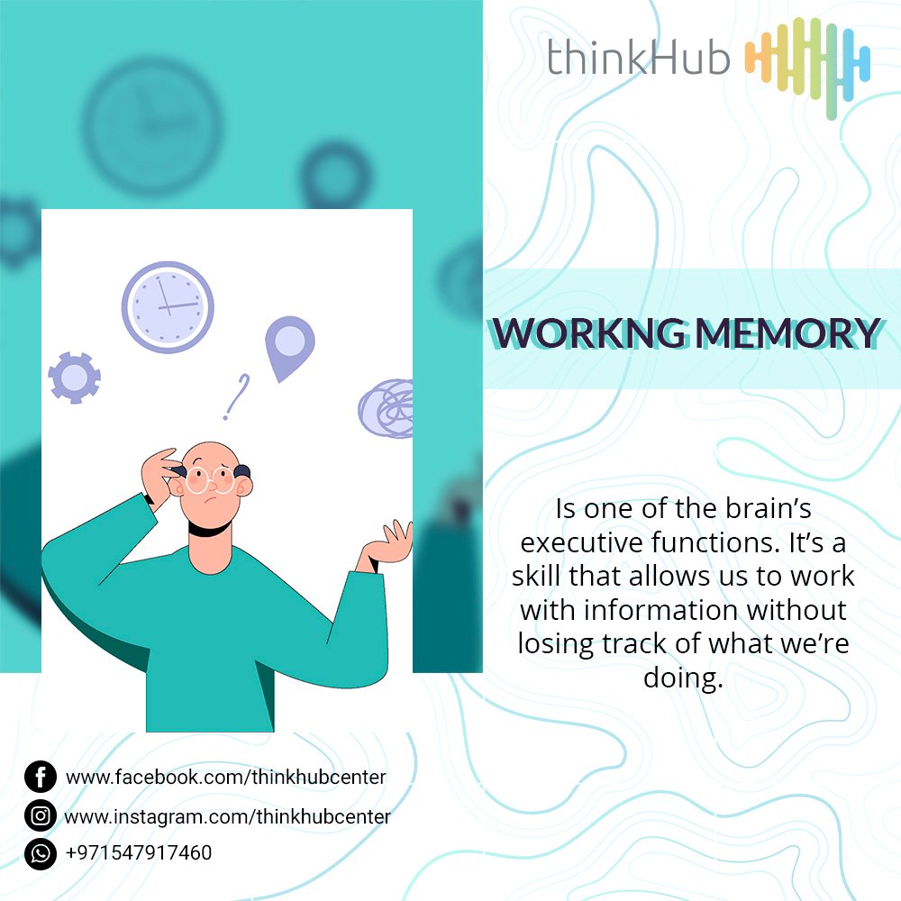 ThinkHubCenter's tweet photo. Learn more about Working Memory.
https://t.co/btsCz0Z7vk
Reach us at the Think Hub Center T: +971-4-345-7766.
#thinkhub #mindability #neurofeedback #brain #mentalpower #memory #dubai #brainhealth #neuroscience #braintraining #memory https://t.co/UhOPGjv5wc