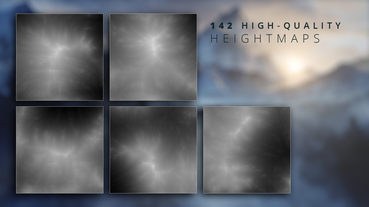 BitAssembler's tweet image. Ever thought about how we did the epic #dwarven #mountains in @ReturnToNangrim? We have just released a mega pack containing 142 high-quality mountain stamps! 50% OFF @gumroad for a short time! #indiedev #vfx #blender #gamedev #sale #unity3d sycoforge.gumroad.com/l/mountains-01