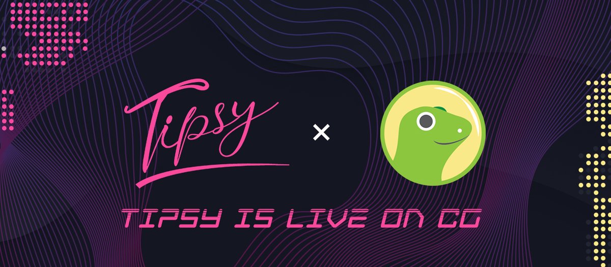 tipsylabs's tweet photo. TIPSY is LIVE on CoinGecko🎉
👉https://t.co/rkHfVt6jK0

CA: 0xf380334b9a181f54bf2f32fdd3e153d259472ebb

PS: 8/10 #APES NFTs Sold, ONLY 2 AVAILABLE(check TipsyApes on OS)🔥

#metaverse #cmc #VR #AI #NFTs #tipsyonline #virtualland #Ape #pancakeswap #CMC #CG https://t.co/QcKExJlUng