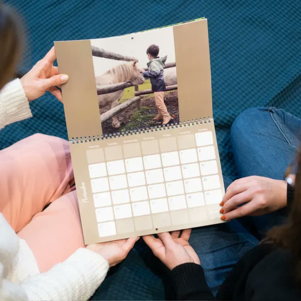 Looking for a #christmas gift that lasts all year and is perfect for everyone on your list? 🎁

Order 3 Calendars and get 1 additional calendar for FREE! The offer is automatically applied at checkout to every 4th calendar 🎅. Open your Journi Print app to get started!