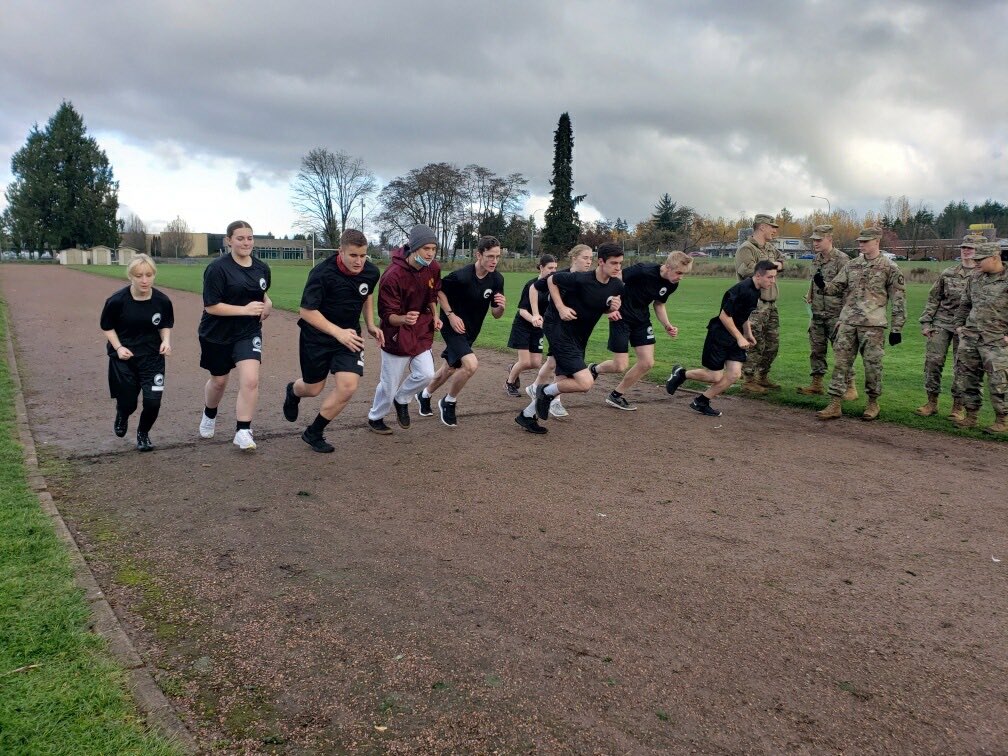 LtCol_Oller's tweet image. PHS AFJROTC team grabbing awards at first Regional competition in 2 years. Sooo proud of these future leaders!!!  #1 strength team. #1 academics, #2 color-guard #2and 3  armed singles, #3 Precision Air Rifle, and too much more to list!