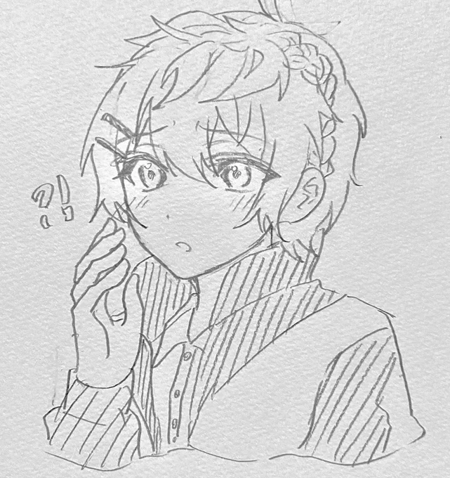 スペースに現れたイケボに大混乱する麦ちゃんです
#麦絵びは見ている 
