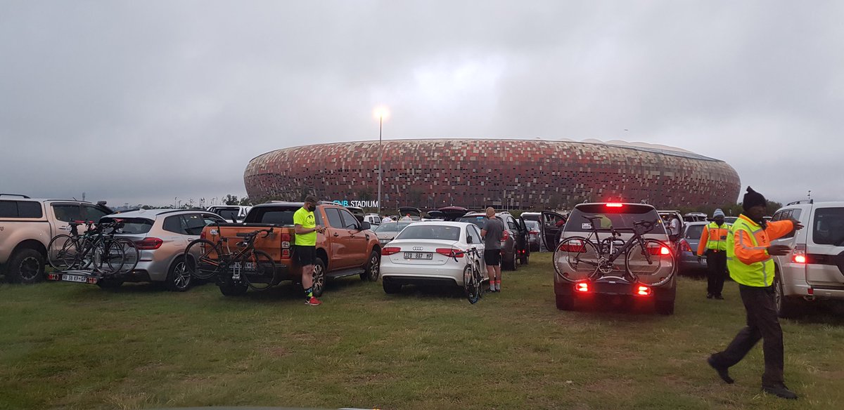 lightningman01's tweet photo. @RideJoburg ready to ride my #25 cycle challenge in a row. Riding for Thalitha Childrens Trust. #RideJoburg https://t.co/Wc9QSGKRNH