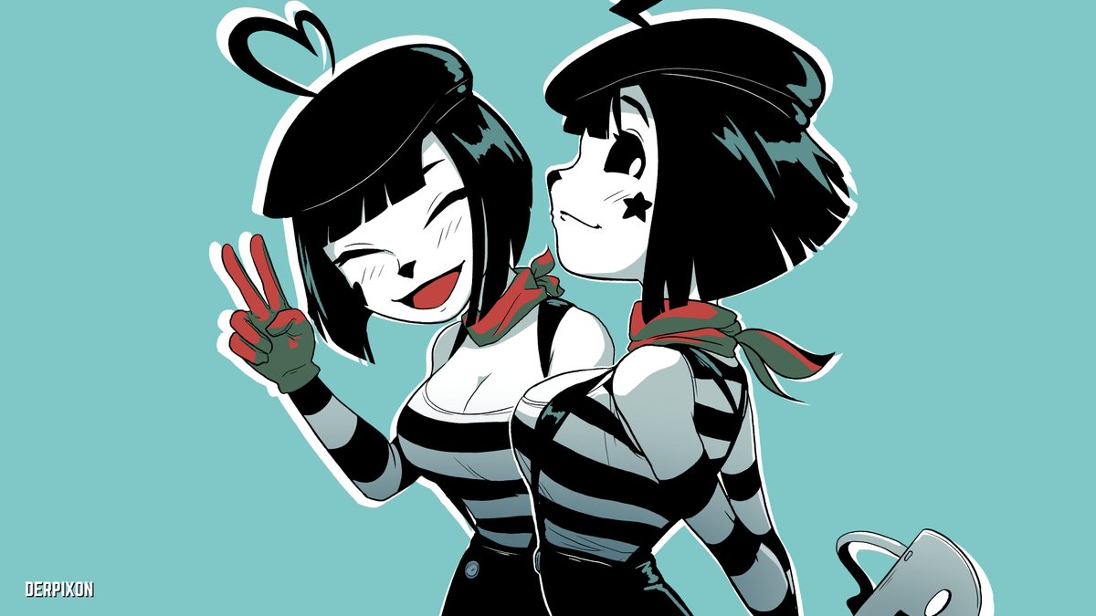 BACKSTAGE - MIME AND DASH PRINTS AVAILABLE! : r/derpixon