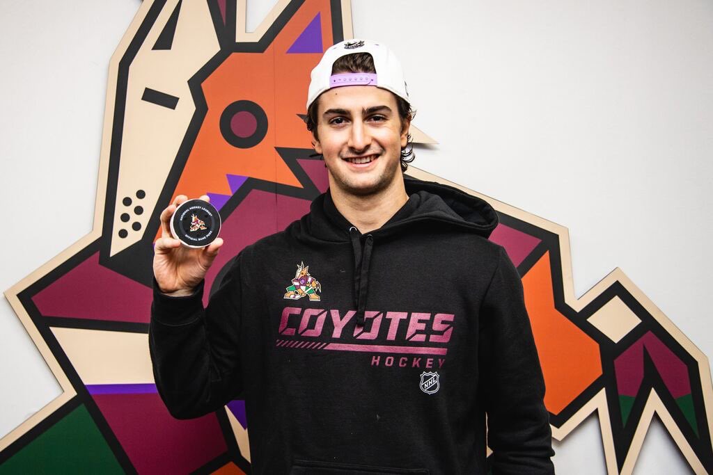 The first of many. 

Congrats on your first <a href="/NHL/">NHL</a> point, <a href="/CamDineen/">Cam Dineen</a>. 👏