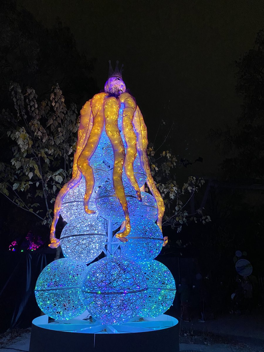 BigTimeDnP's tweet photo. Fun night at the @phillyzoo seeing the  #LumiNature! 😊 https://t.co/fyK3gpJRA3