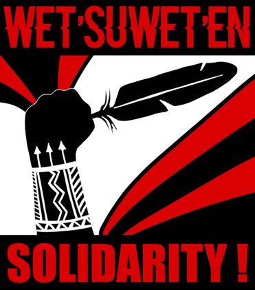 motownmarj's tweet photo. I am Wet’suwet’en and proud.  Government can’t take that away from me. #matrirach #WetsuwetenStrong   When sleeping women wake, mountains will move.  Who is with me? Time to put this revolution into action? https://t.co/Z8Uig98l3q