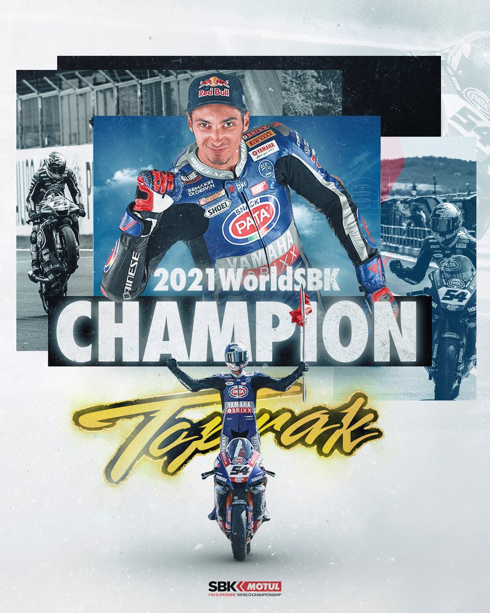 ONE GOAL, ONE DREAM, ONE WORLD CHAMPIONSHIP! 

🏆 <a href="/toprak_tr54/">Toprak Razgatlıoğlu</a> is the 2021 FIM #WorldSBK champion! 🏆

#OnTOPrak