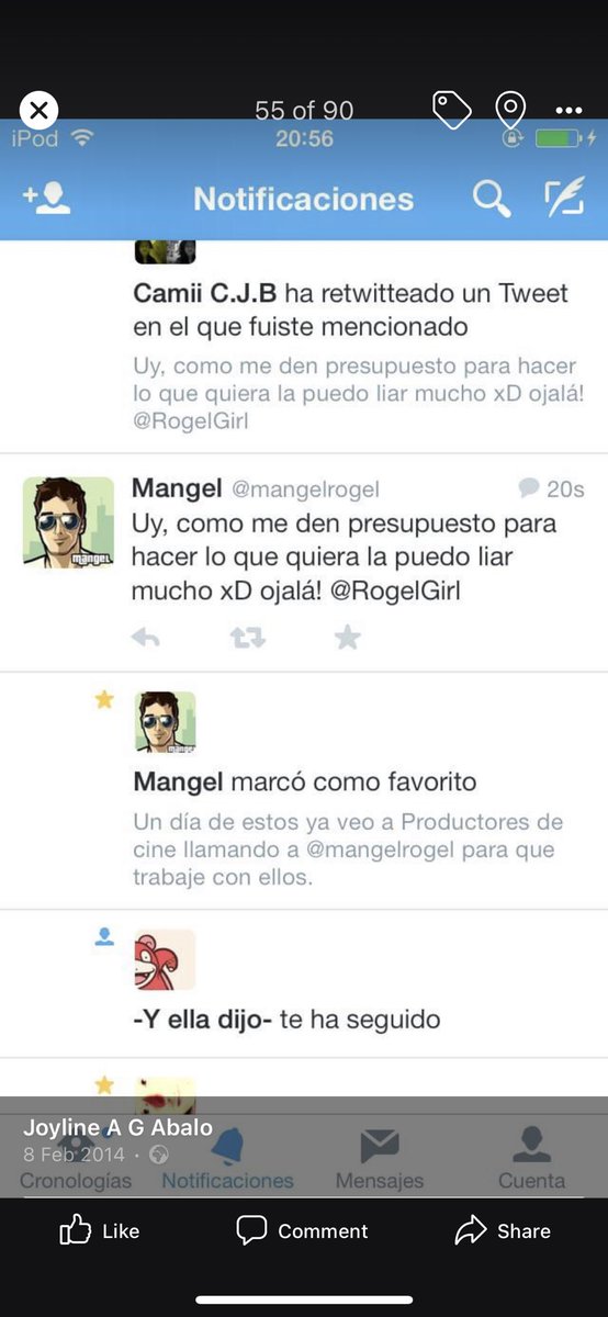 JxyOff's tweet photo. Los old times cuando @mangelrogel era mi amor platónico y me respondía en Twitter me ponía como loca a temblar de la emoción, estuviste presente en las mejores épocas, donde éramos felices y no lo sabíamos. https://t.co/Rt2Y9FAEM8