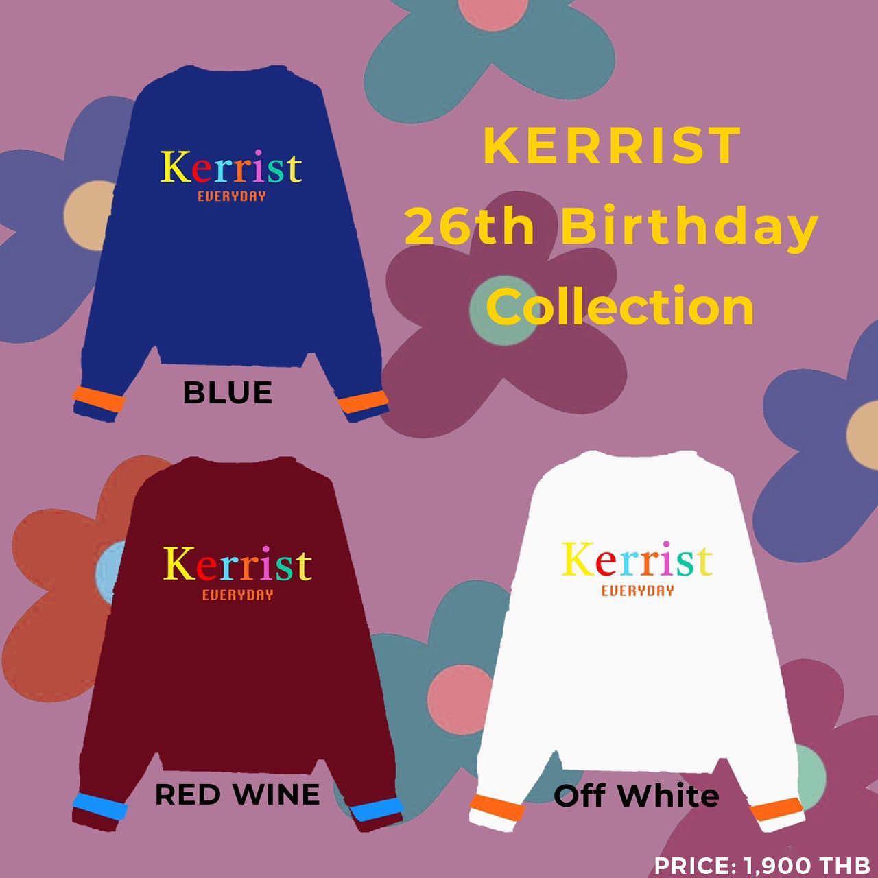 Kerrist 26thBirthday collection【Red Wine 【楽天スーパーセール