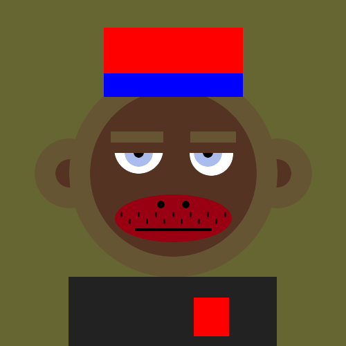 BBFloat's tweet photo. Draven-Vampire Monkey3598 #OCMBackstory
Once a fun-loving monkey and part of the Onchain troop, now blood thirsty after being bitten by a vampire bat. Using his seductive beautiful blue eyes, he mesmerizes his victims and drinks his fill. Bananas no longer satisfy.@OnChainMonkey https://t.co/MfKuwIDIwM
