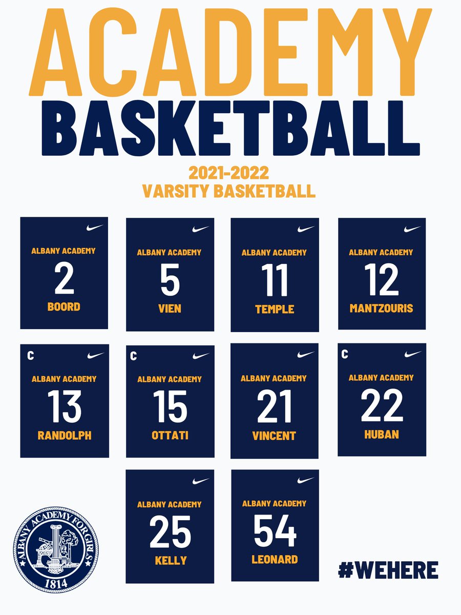 Albany Academy Women's Basketball (@academygbball) on Twitter photo 