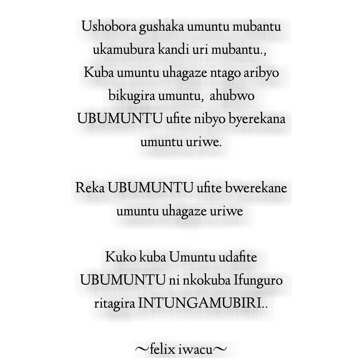 felix_iwacu's tweet photo. #byumvaneubwenge 💎
@felix_iwacu 📝 https://t.co/qNgIqp9OjQ