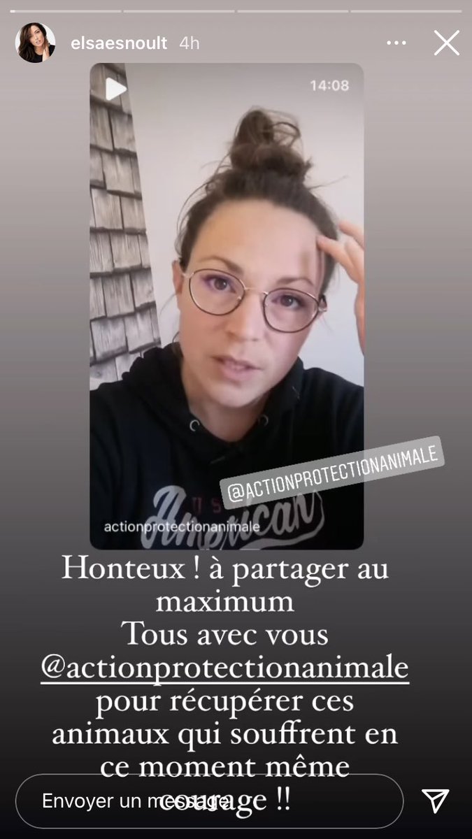 TeamElsaEsnoult's tweet photo. Elsa via sa story Instagram hier https://t.co/Dv2ll4j4CC