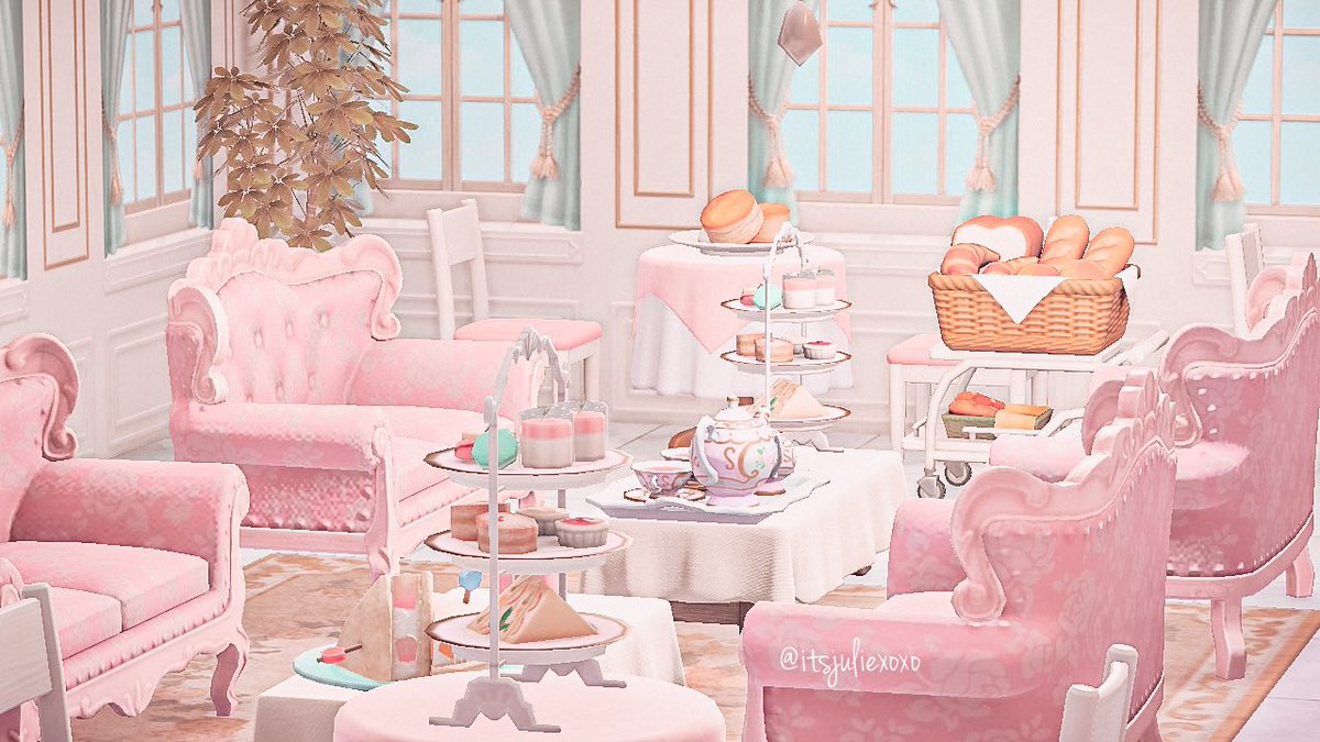 itsjuliexoxo's tweet image. sweet cafe is finally open ♡

#acnh #acnhdesigns #acnhinspo #acnhpink #animalcrossingnewhorizon #acnhupdate #animalcrossing #happyhomeparadise