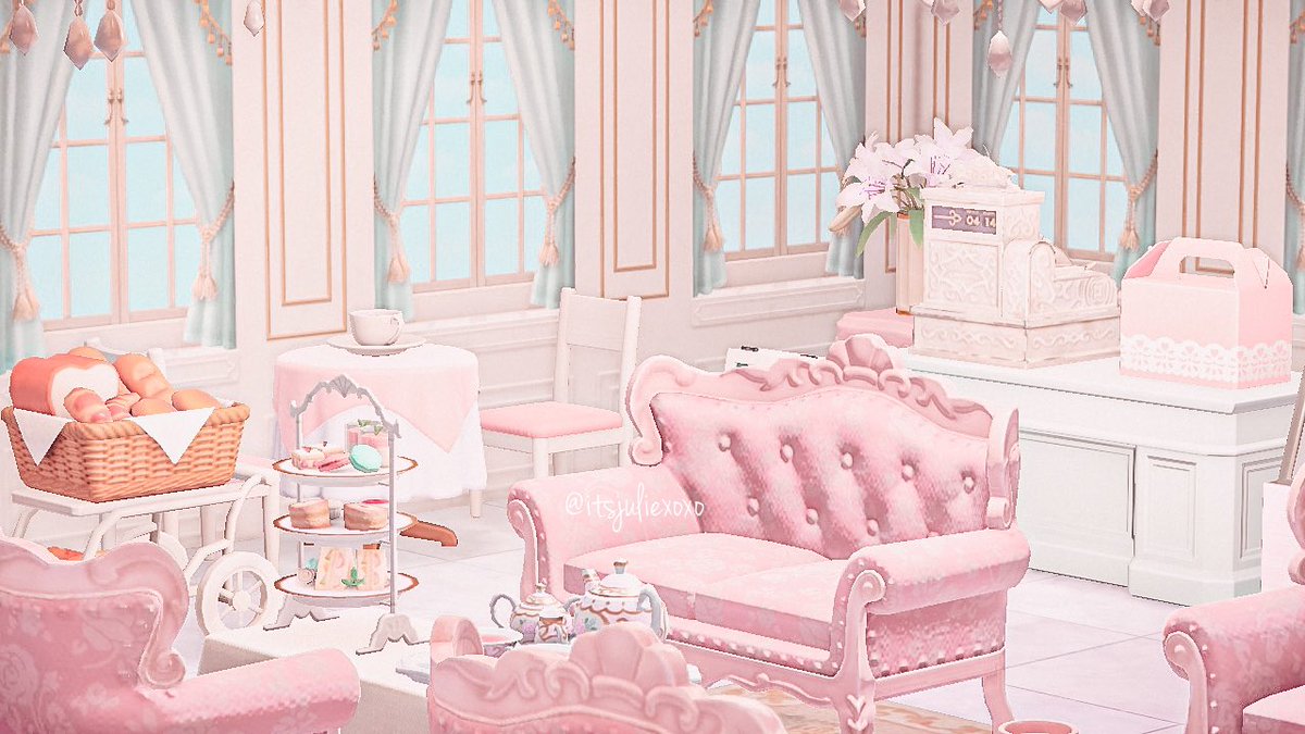 itsjuliexoxo's tweet image. sweet cafe is finally open ♡

#acnh #acnhdesigns #acnhinspo #acnhpink #animalcrossingnewhorizon #acnhupdate #animalcrossing #happyhomeparadise