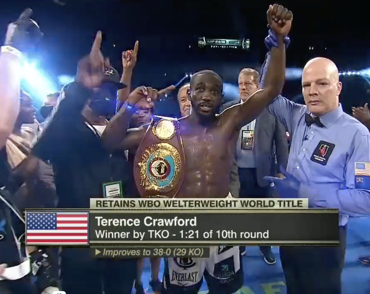 espn's tweet photo. UNDEFEATED CHAMP 🏆 @ESPNRingside https://t.co/BU0AYdEQHW