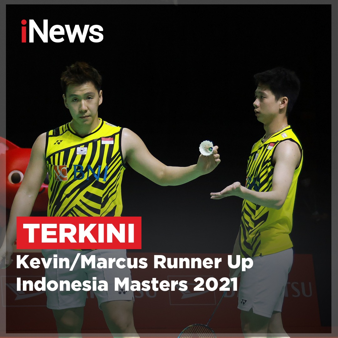 SeputariNews's tweet photo. Marcus Fernaldi Gideon/Kevin Sanjaya Sukamuljo Runner-up Indonesia Masters 2021

https://t.co/WsV2ZjyCvX

#Badminton #KevinMarcus #TheMinion #Bali #IBF2021 #IndonesiaMasters2021 #iNews
1m https://t.co/9icAp87wtV