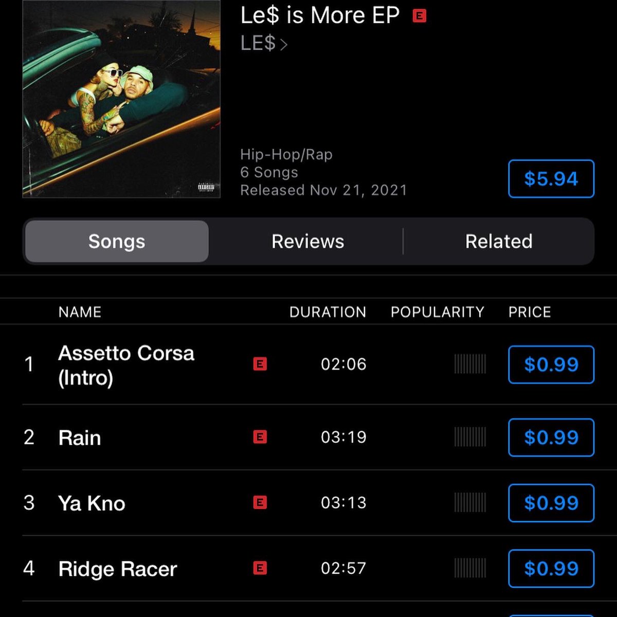 TavarasJordan's tweet photo. Le$ Is More EP by @SteakxShrimp out now on all streaming platforms. 

All tracks produced by yours truly. “Ya Kno” and “Campaign” co-produced by @_freddyriver. 

Appetizer before the album next month. We going on a run. 🏃🏾‍♂️ https://t.co/opB24EJiDJ