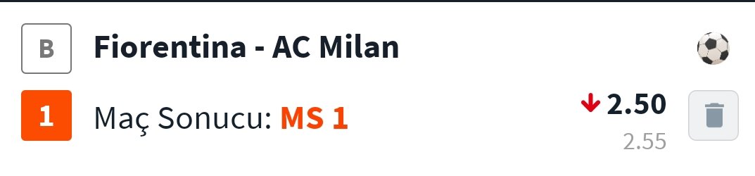 bizimkupon21's tweet photo. #varan2 #FiorentinaMilan #iddaa #banko #tekmac #iddaatahminim #tutmustur #oynayan #KazananlarınYanında #herkesi tebrik ederim #takipet kazanmaya sende başla #mücadeleye devam ediyoruz https://t.co/cBkstxKDAZ