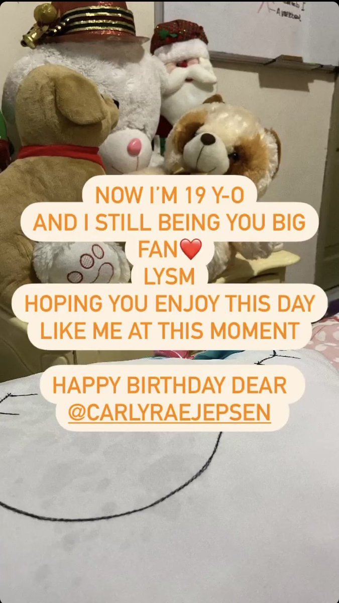 JepsieRodriguez's tweet photo. Hbday @carlyraejepsen 
Hope u like it ❤️ https://t.co/zzv4v4G1JR