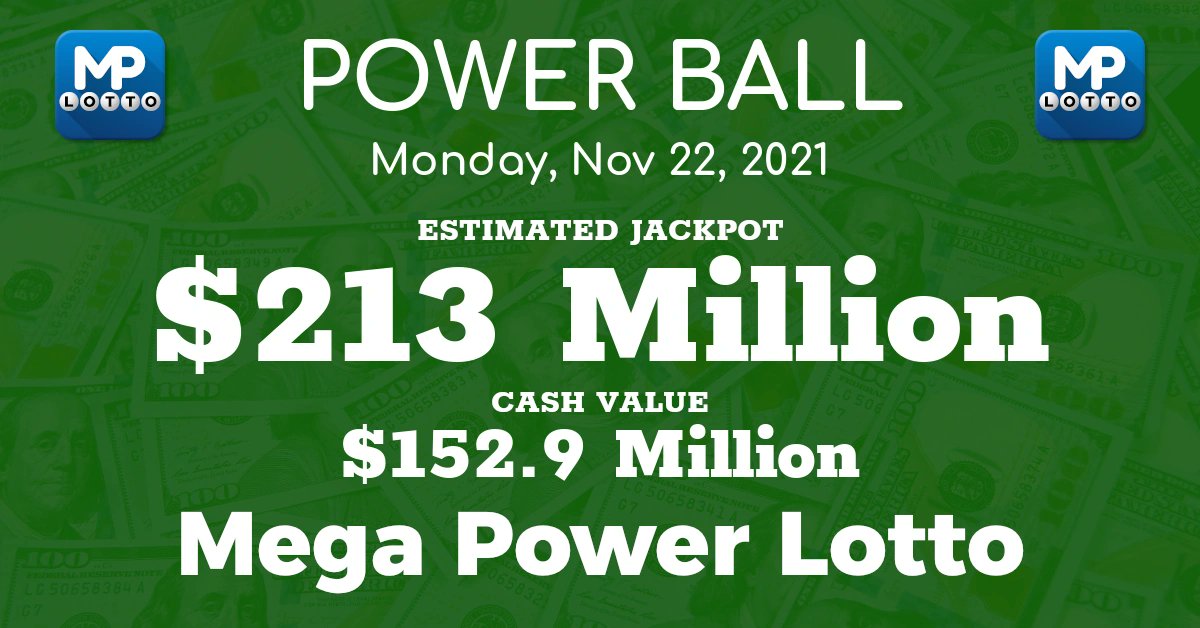 Powerball
Check your #Powerball numbers with @MegaPowerLotto NOW for FREE

https://t.co/vszE4aGrtL

#MegaPowerLotto
#PowerballLottoResults https://t.co/KO9EOasGmL