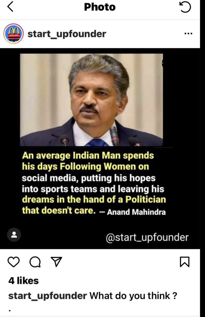 anandmahindra's tweet photo. As a colleague told me: ‘It looks like it’s hunting season on you with miscreants on the internet.’ Another completely fabricated quote falsely attributed to me. I’ll be taking legal action. Meanwhile, I’m going to post the 2 memes to the right, below, whenever I spot more fakes! https://t.co/9DPM5k0Kde