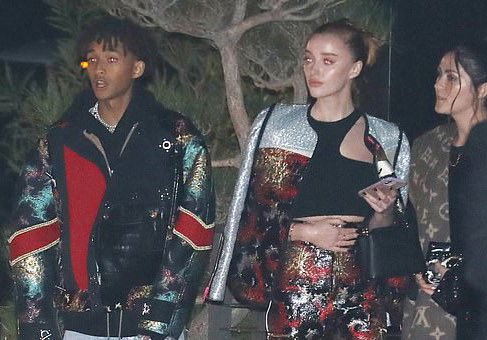 Phoebe Dynevor & Jaden Smith Hang Out After Louis Vuitton Party – Hollywood  Life