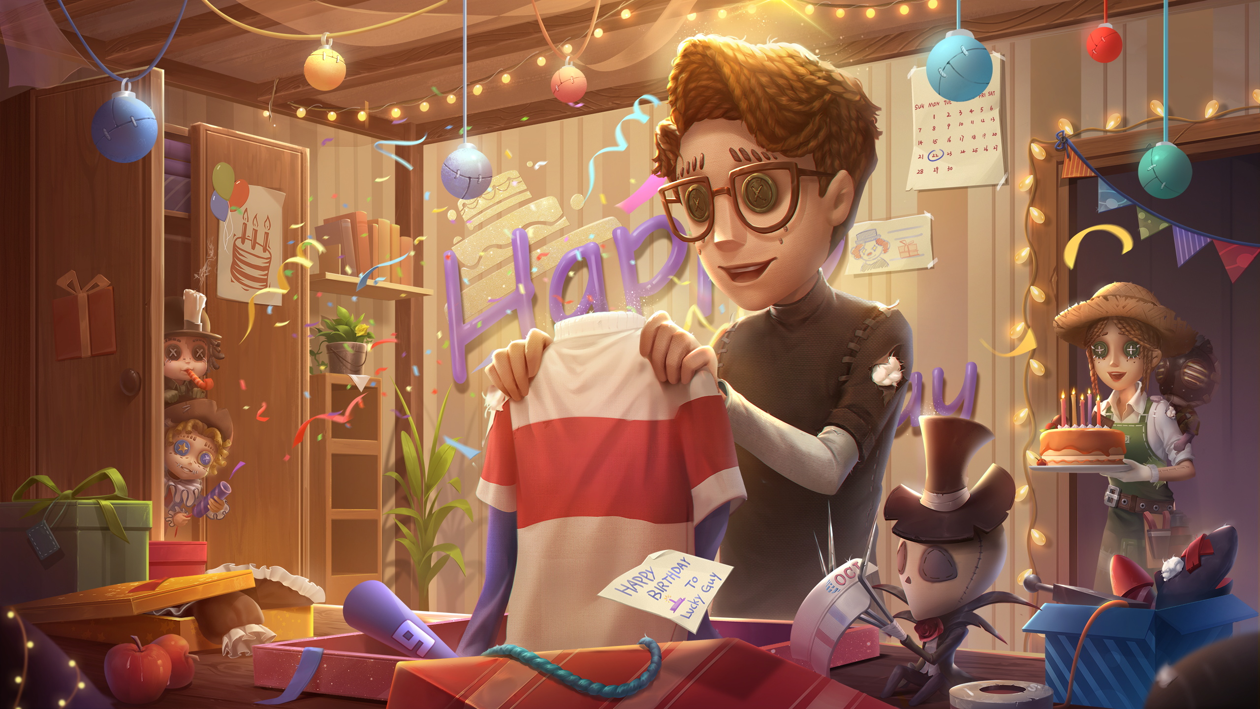 Identity V 第五人格 バースデー キャンバスボード 幸運児 Identity V 第五人格 バースデー キャンバスボード 幸運児