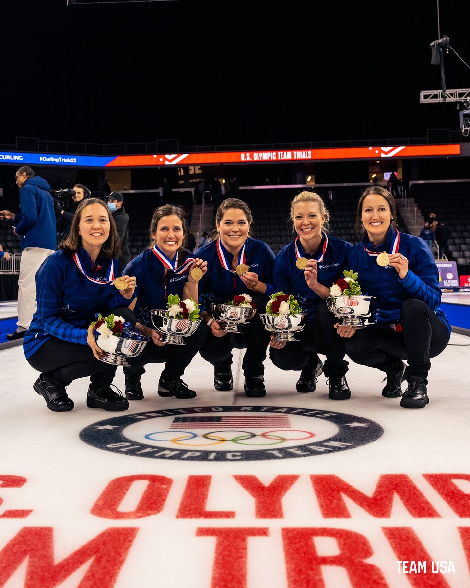 Introducing your U.S. Olympic Women's Curling Team 🇺🇸 @TeamPetersonUSA x #CurlingTrials22