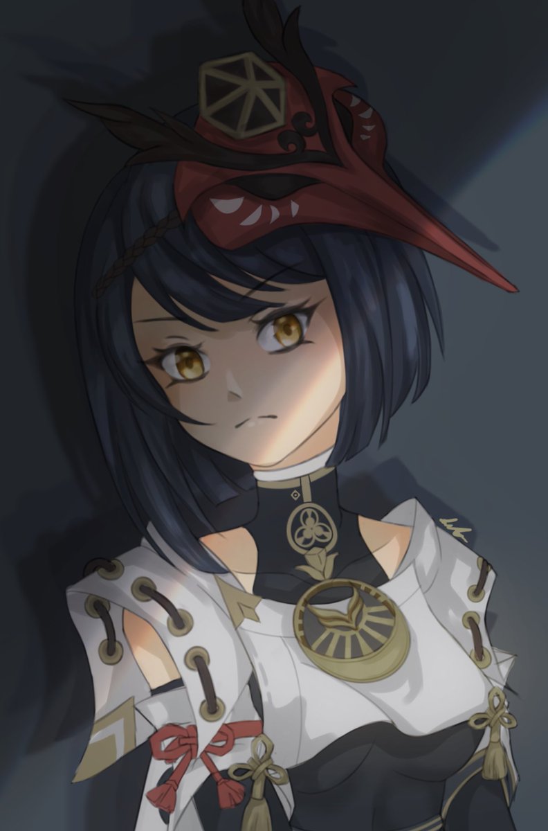 peefhp_'s tweet photo. ibispaint effects r fun #kujousara #GenshinImpact https://t.co/Bln6urFeI3