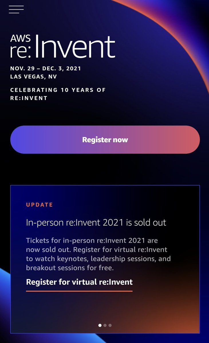 دليل المحاضرات وورش العمل المتعلقة بالذكاء الاصطناعي وتعلم الآلة في مؤتمر أمازون AWS re:Invent 2021
aws.amazon.com/blogs/machine-…
توجد الكثير من العناوين الشيقة. التسجيل مجاني للحضور عن بعد، فرصة للاستفادة لمن لديه وقت.
للتسجيل:
reinvent.awsevents.com
#ذكاء_اصطناعي #تعلم_الآلة