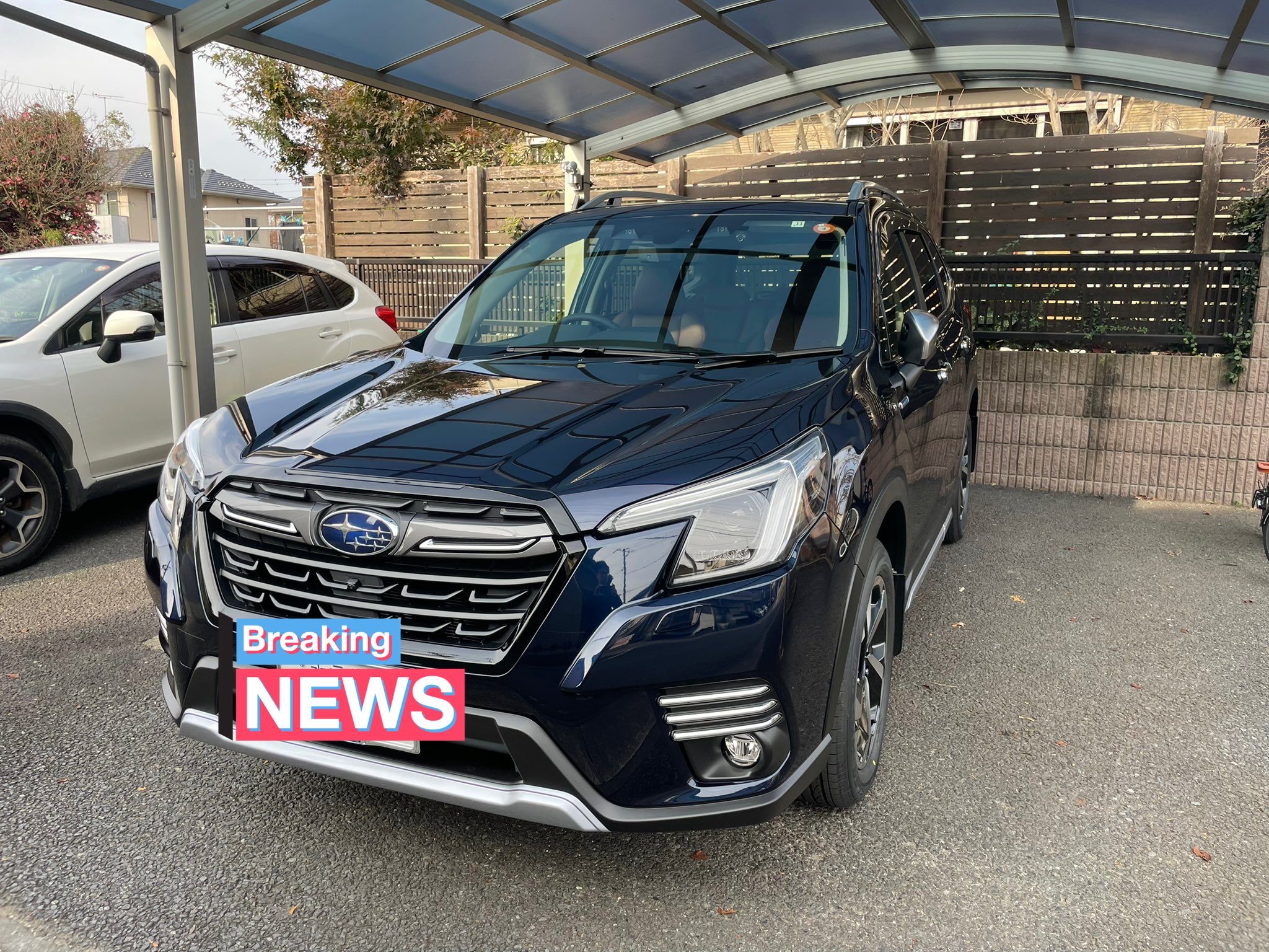 Kani フォレスターadvance 納車されました レザーとサンルーフ装備して良かった フォレスター D型 T Co O8ksbnshhx Twitter