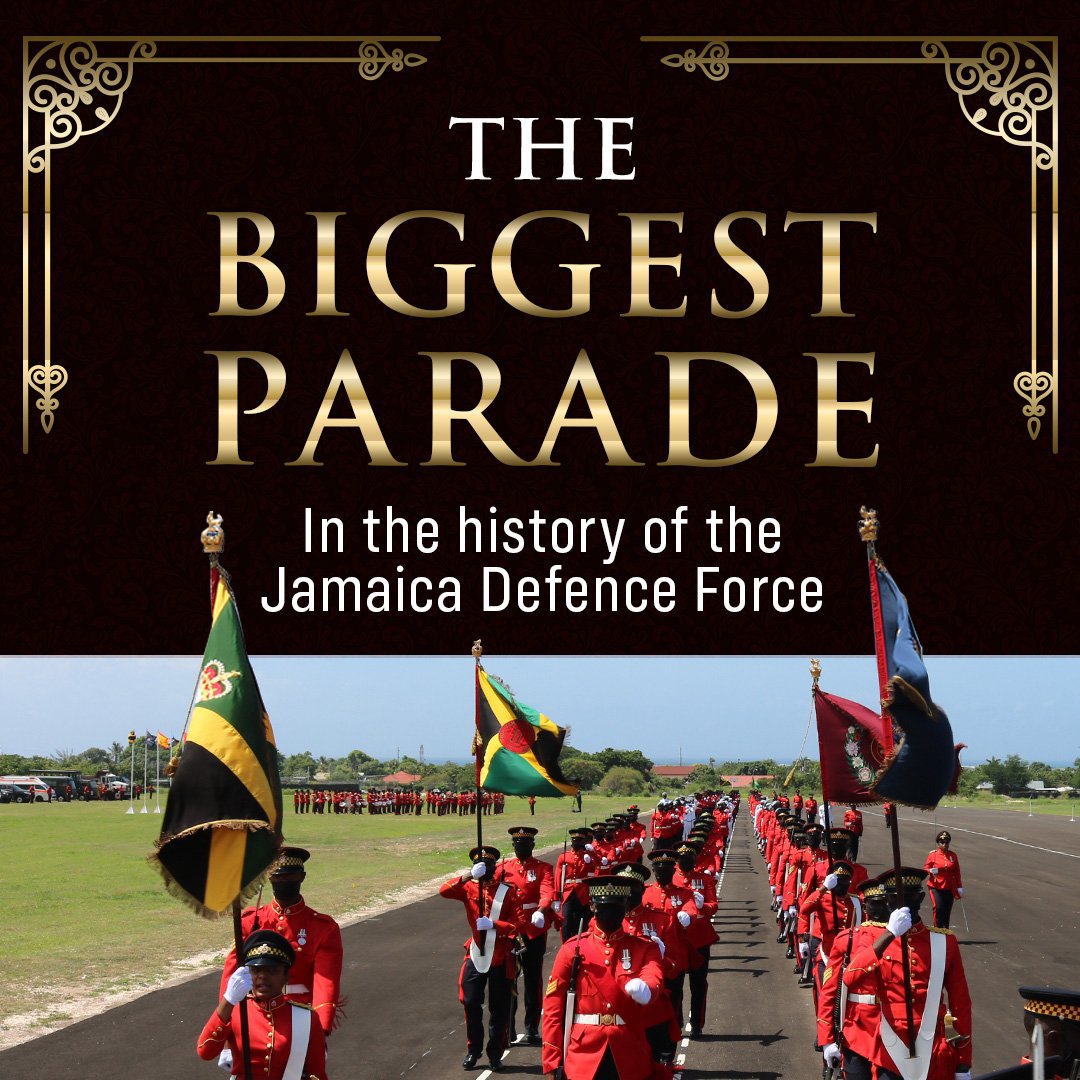 JDFSoldier's tweet photo. On Thursday November 25, 2021 the Jamaica Defence Force will hold what will undoubtedly be the biggest parade in our history....will you be watching?!
#JDFSoldier #JDFStrong #ColoursParade #Historyinthemaking https://t.co/1KpYftIuZI