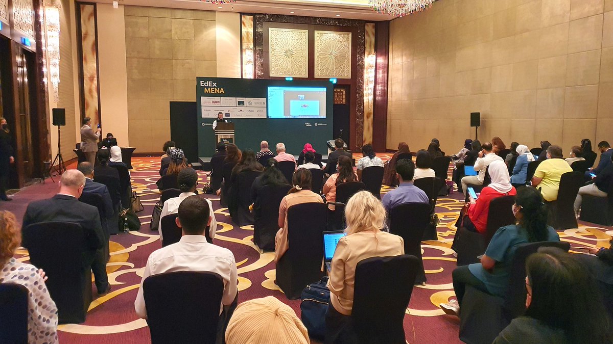 InformaMEA's tweet photo. #EdExMENA is underway today from 8 AM to 4 PM (GST) at the Conrad Dubai. Join the MENA #education community for 2 days of learning, networking and collaboration! https://t.co/8pXecVrwVz