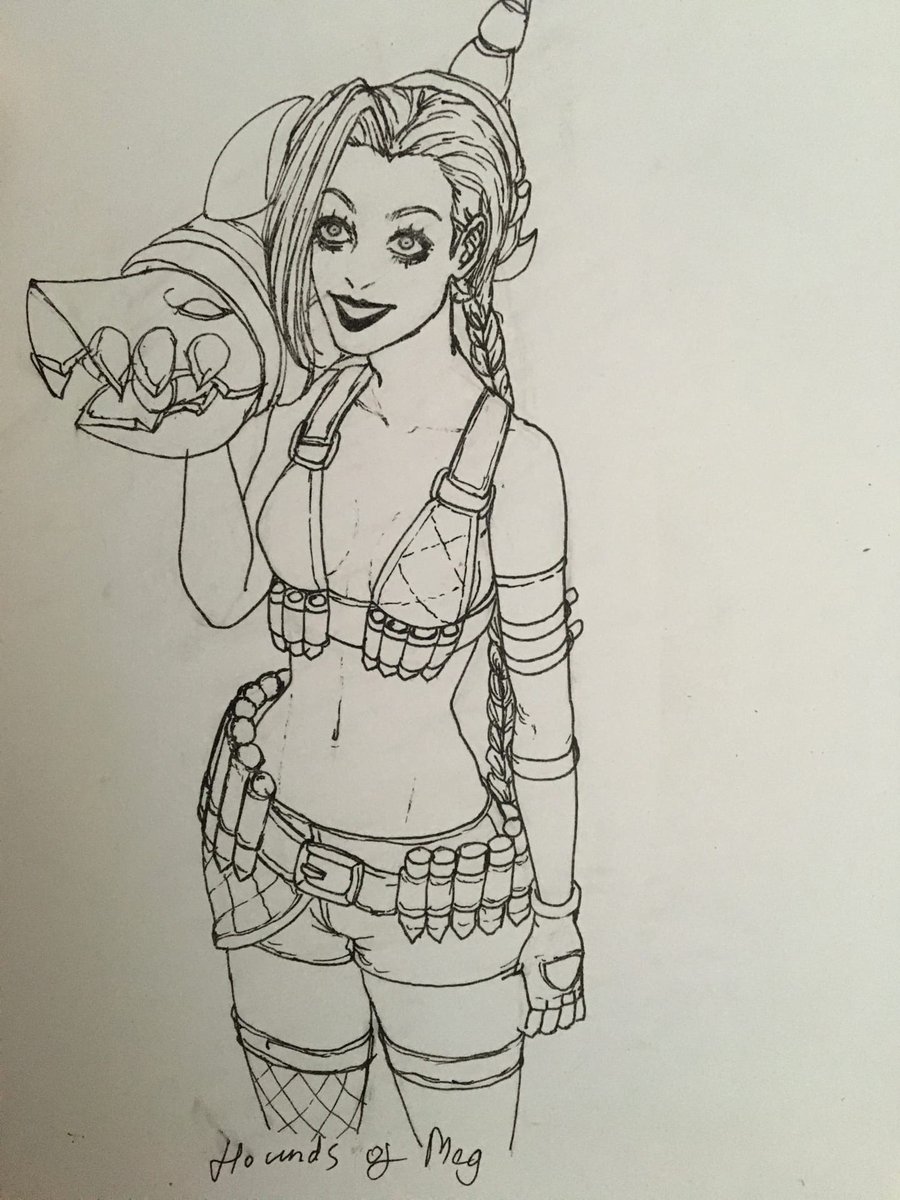 houndsofmeg's tweet photo. Some sketches with Jinx
#Arcane  #Jinx #LeagueOfLegends #ArtofLegends #Netflix #LeagueOfLegendsFanArt 
@LeagueOfLegends @arcaneshow https://t.co/FJyzqZtef5