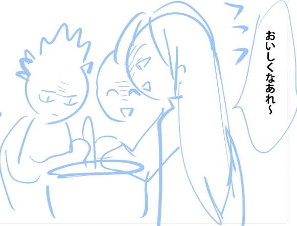 桐谷さんのネームを進め中・・・ 