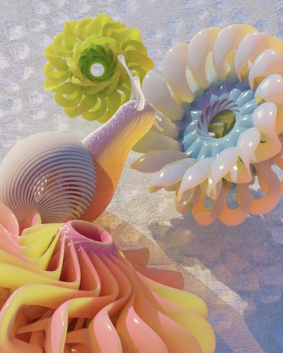 risingsoullove's tweet photo. Persistence of the Grotesque
Detail
#everyday #everydayrender #maxon #cinema4d #c4d #octane #3d #3dart #art #design #everydayart #cgi #mediaart #abstractart #scifi #scifiart #lookdev #artdirection #fantasy #fantasyart #nftcommunity #nature https://t.co/kh7iCdG5lp